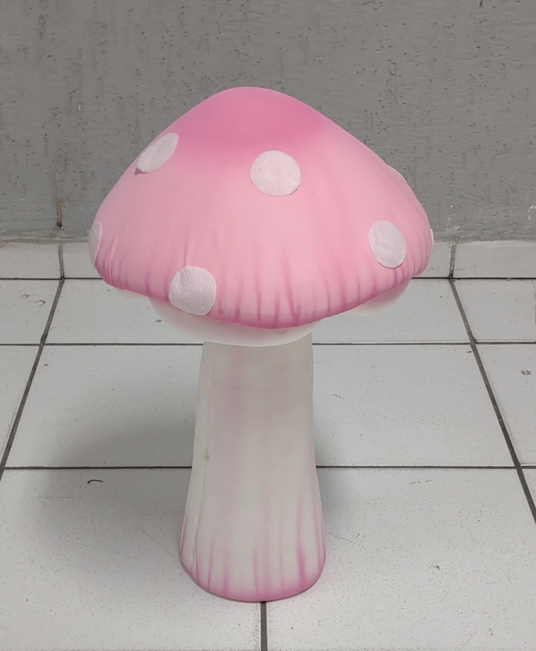 Cogumelo G Rosa 70Cm  - BB Festas Aluguel 