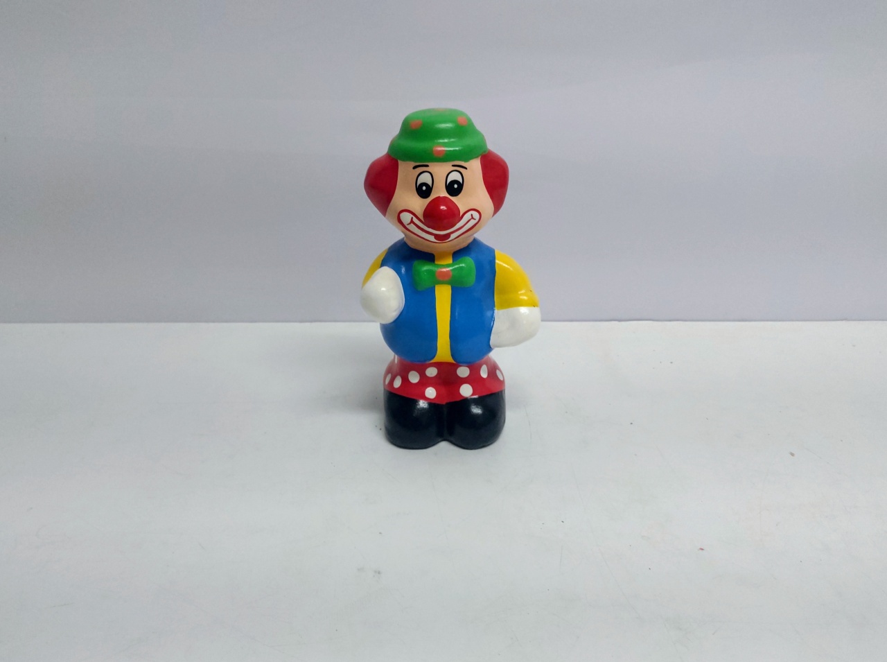 Mini Paçhaço Colorido 23Cm Alt X 9Cm Diametro  - BB Festas Aluguel 