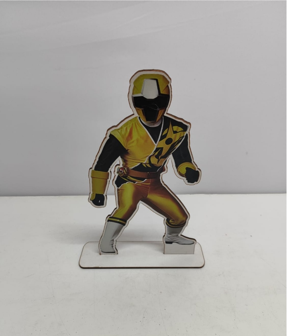 Totem Power Rangers Amarelo - BBFestasAluguel 