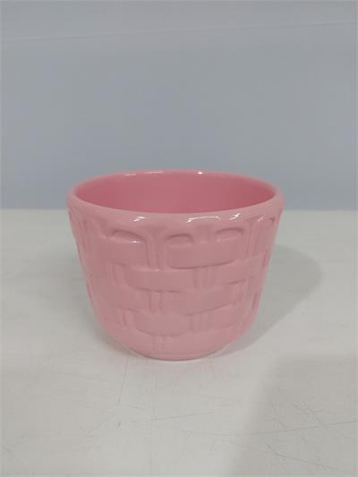 Cachepo Cerca P Rosa 10Cm X 12Cm - BB Festas Aluguel 