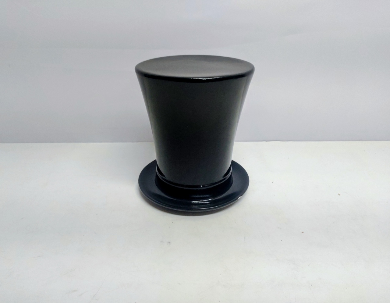 Chapéu de Mágico Preto 22Cm Alt X 20Cm Diametro  - BB Festas Aluguel 