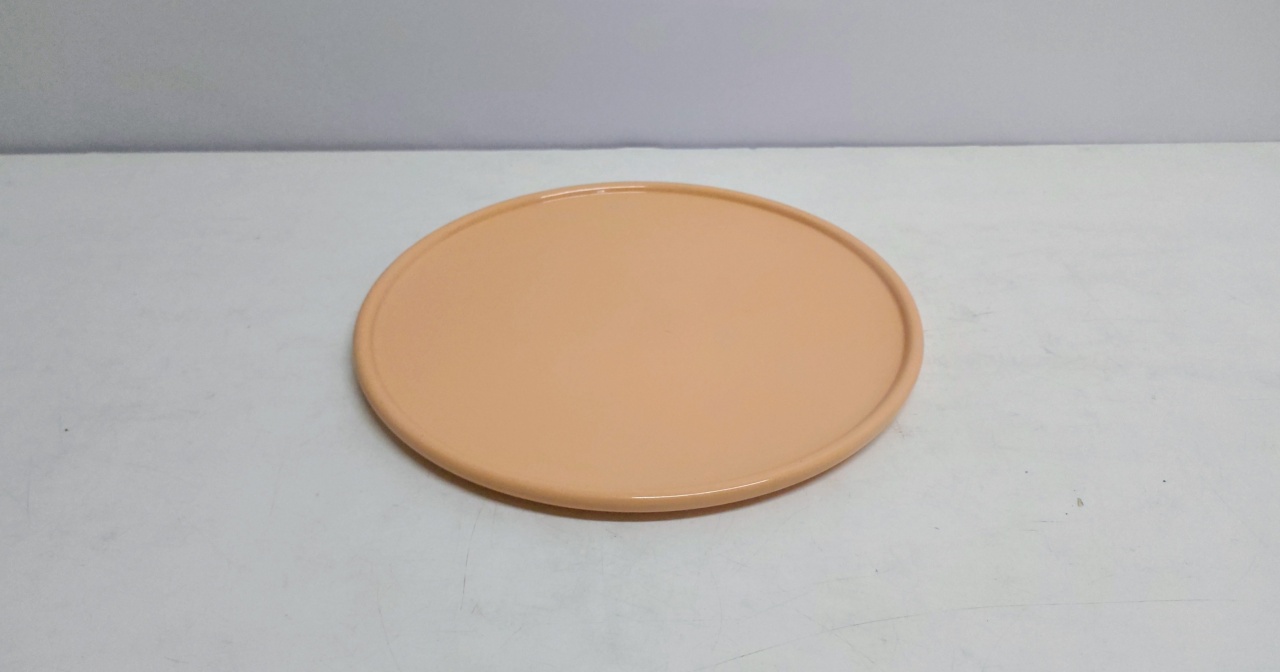 Prato Liso Suporte Boleira/M Salmão 30Cm - BB Festas Aluguel 