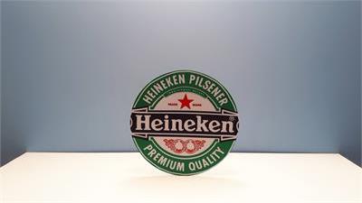 Painel Sublimado Redondo Heineken 60Cm - BB Festas Aluguel 