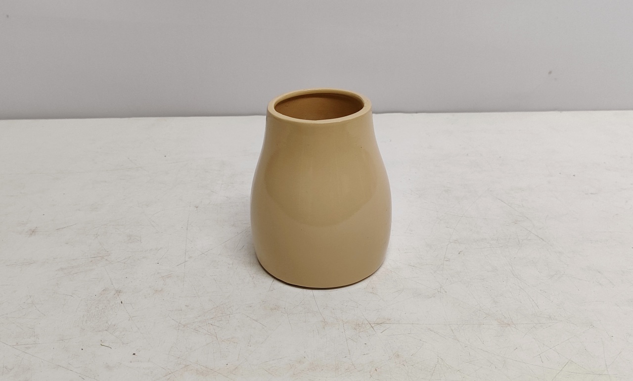 Vaso Cilindro Orgânico Areia 12Cm Alt X 10Cm Diametro  - BB Festas Aluguel 