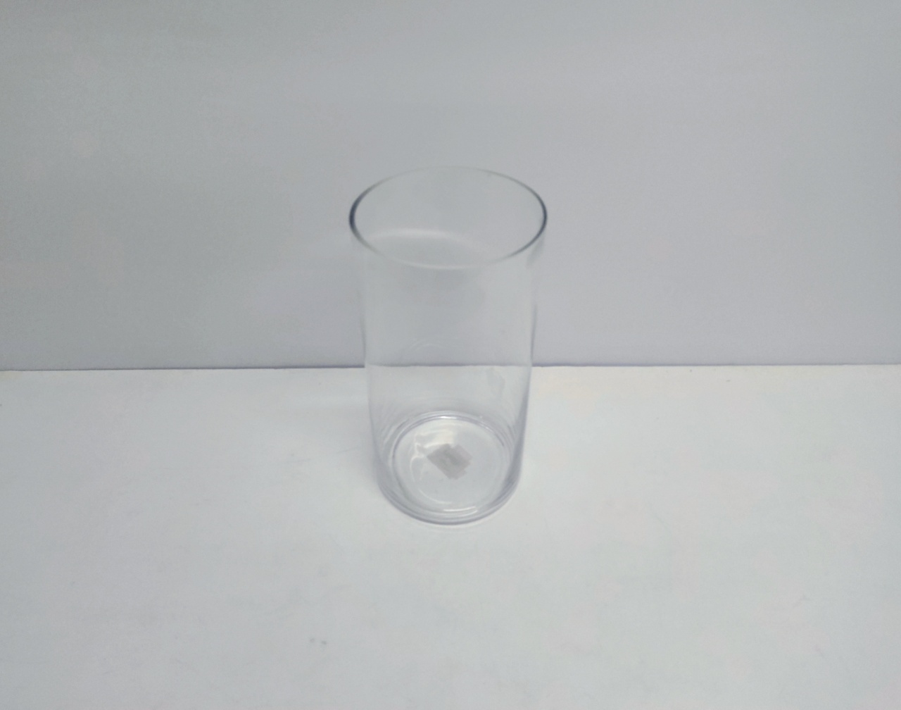 Vaso de Vidro Cilindro 30Cm Alt X 15Cm Diametro  - BB Festas Aluguel 