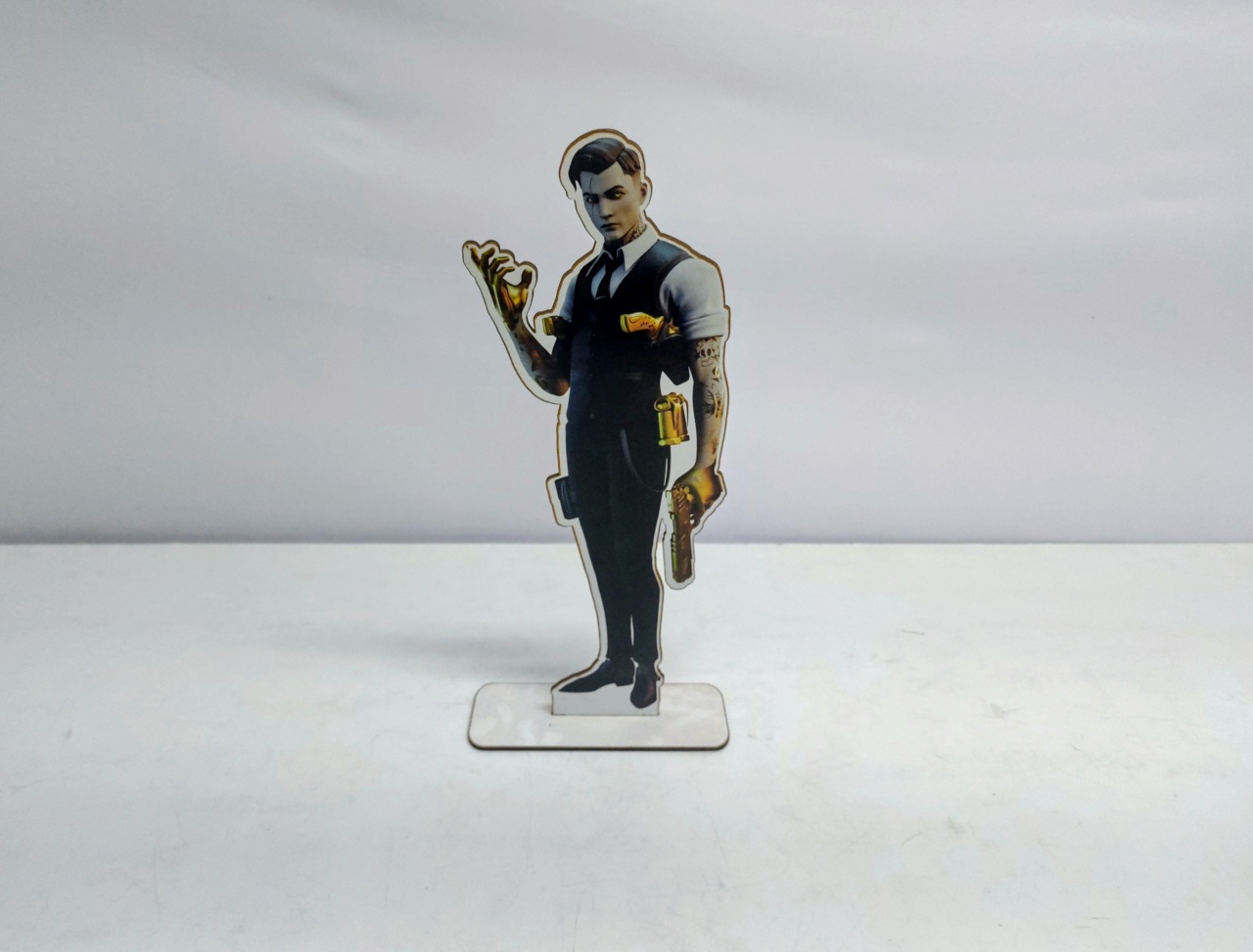 Totem Personagem Midas (Fortnite) 35Cm Alt X 16Cm Larg  - BB Festas Aluguel 