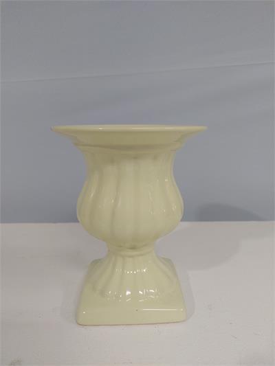 Vaso Grego P Amarelo Claro 17Cm X 13Cm - BB Festas Aluguel 