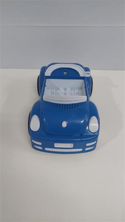 Fusca Plástico Azul 10Cm X 20Cm - BB Festas Aluguel 
