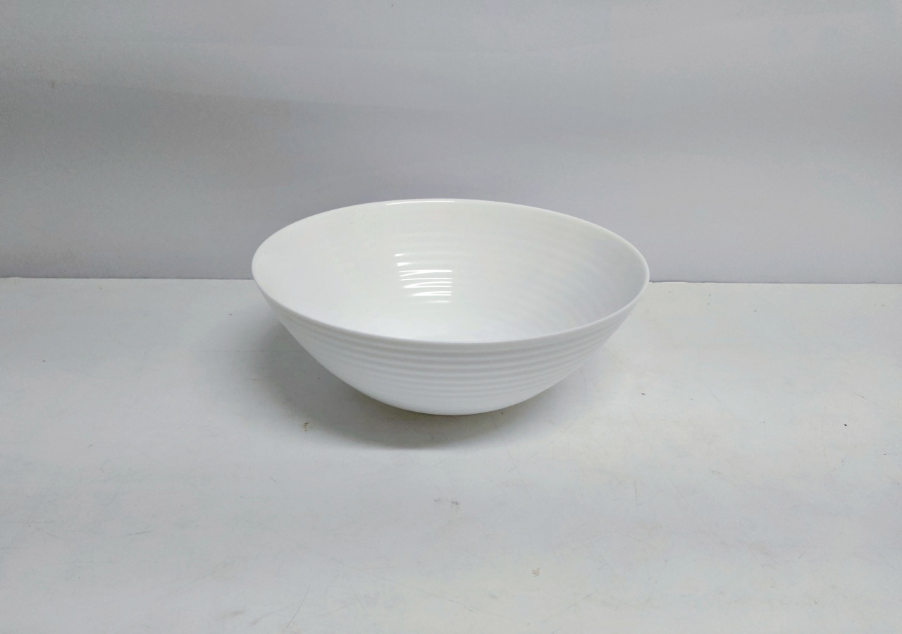 Saladeira Redonda/G Fundo 10Cm Alt X 27Cm Diametro  - BB Festas Aluguel 