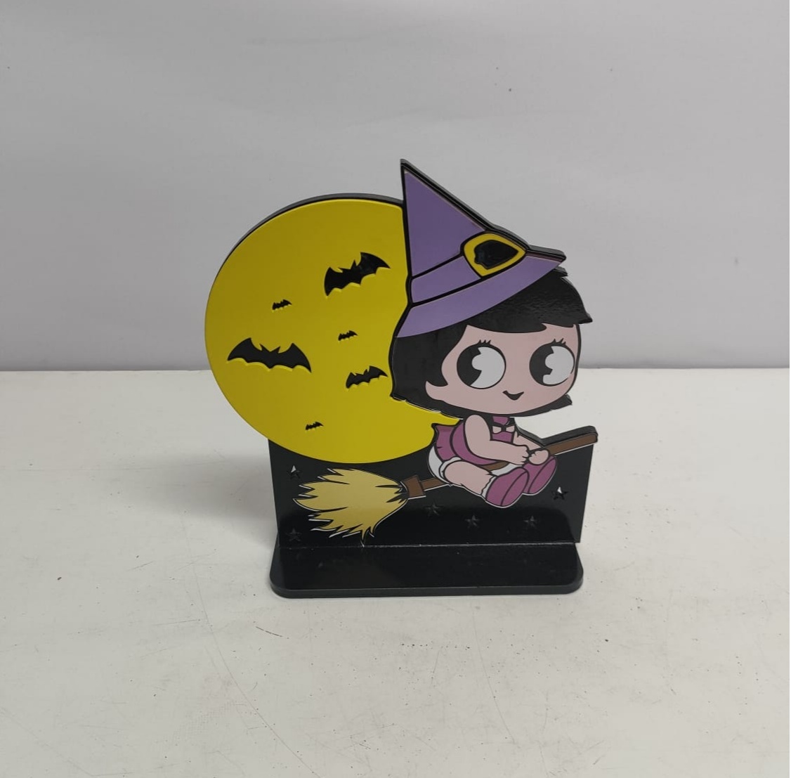 Totem Bruxinha (Halloween) - BBFestasAluguel 