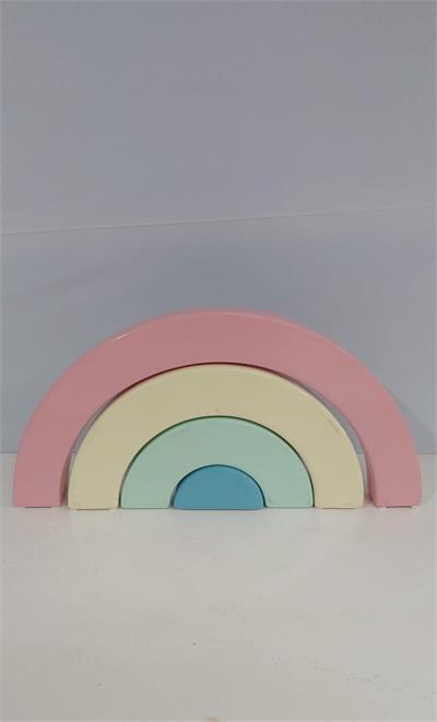Arco-Íris Candy Desmontável 20Cm X 42Cm - BB Festas Aluguel 