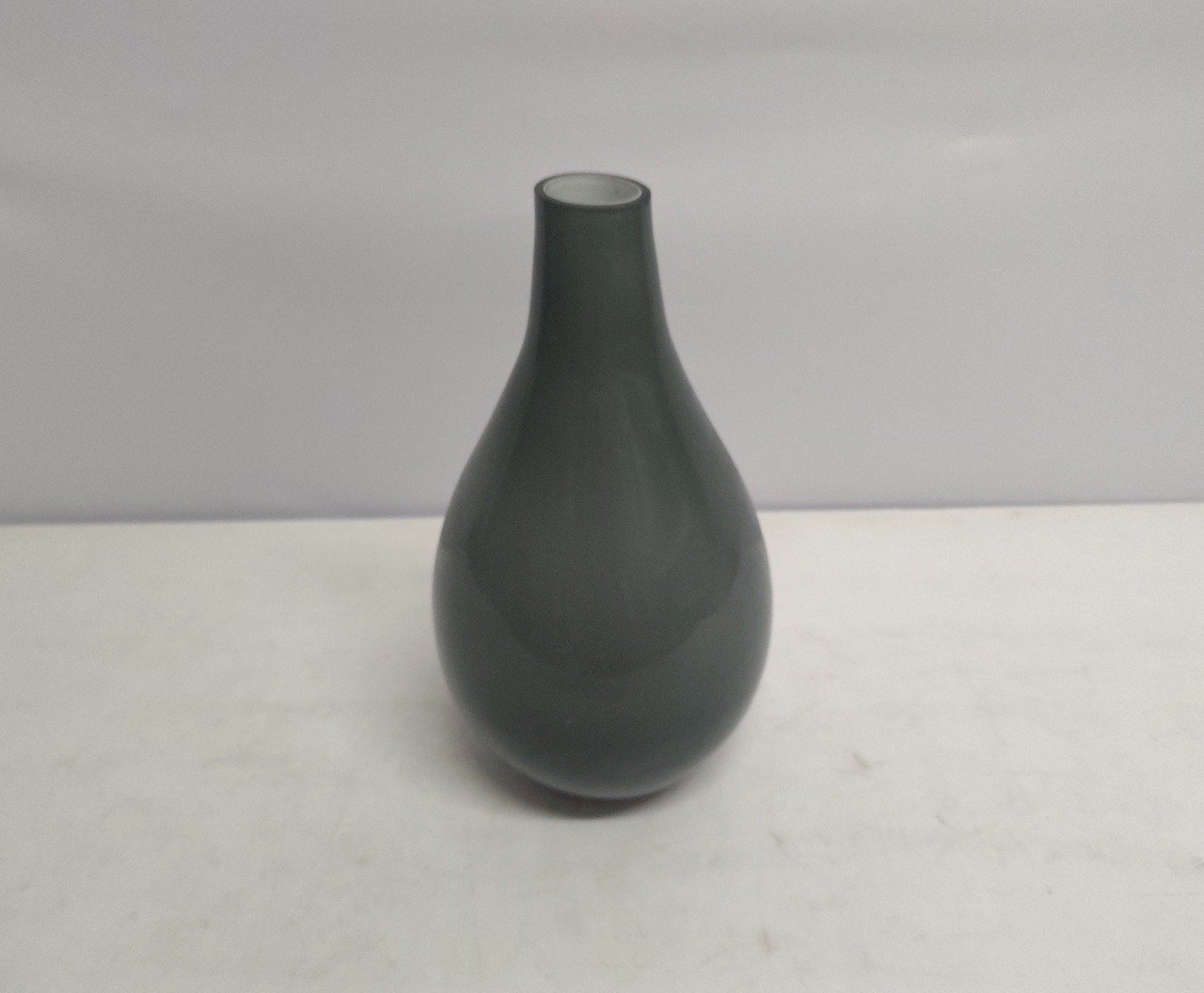 Vaso Cilindro Gota Cinza 30Cm Alt X 15Cm Diametro - BB Festas Aluguel 