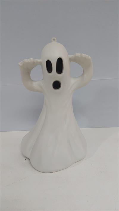 Fantasma de Plástico (Halloween) 35Cm X 20Cm - BBFestasAluguel 