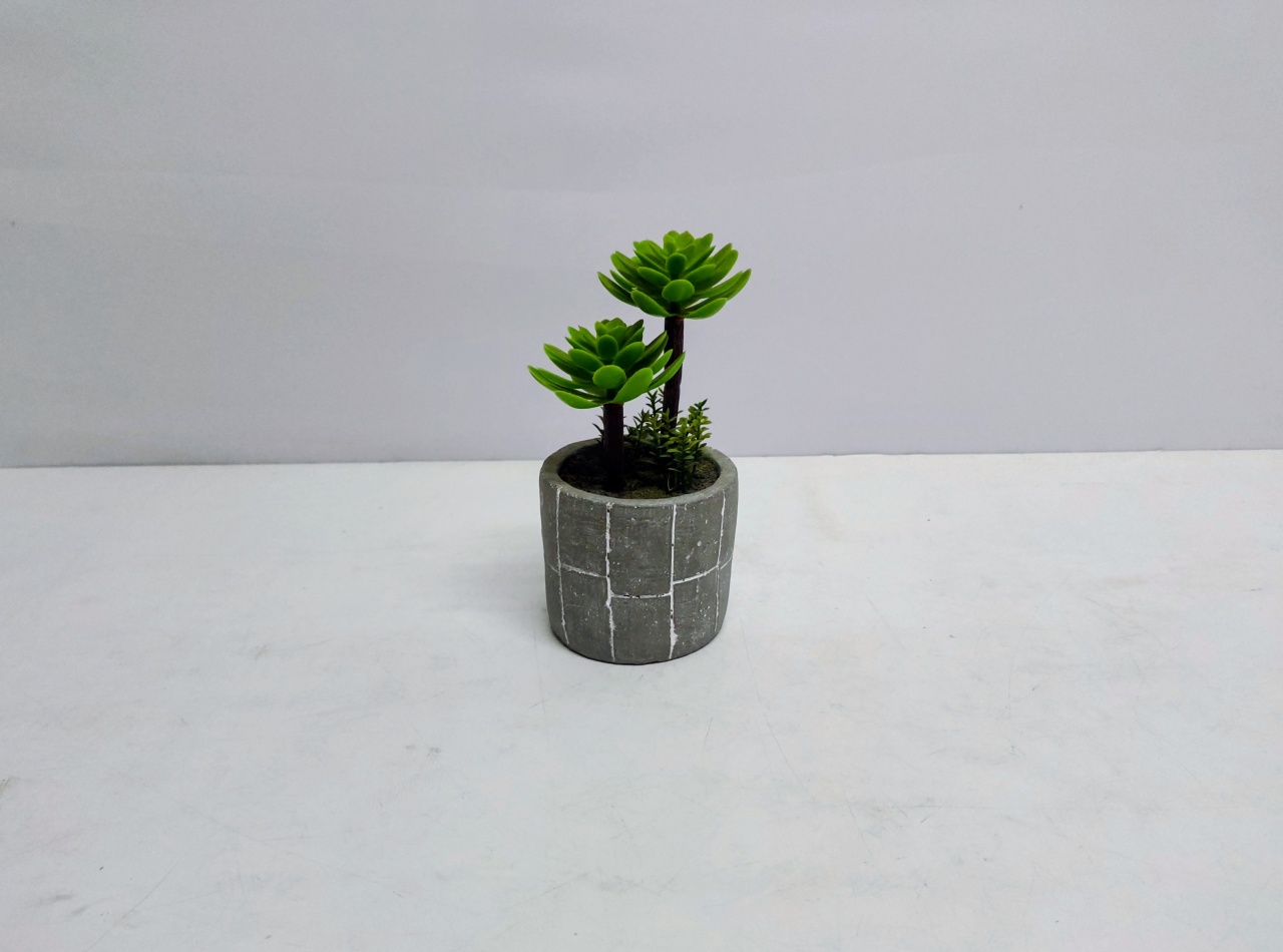 Arranjo Sedum Artificial  - BB Festas Aluguel 