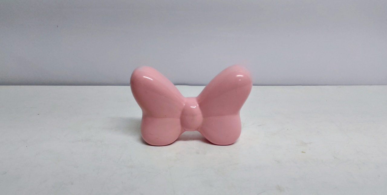 Laço Rosa Decorativo da Minne 12Cm Alt X 17Cm Larg  - BB Festas Aluguel 