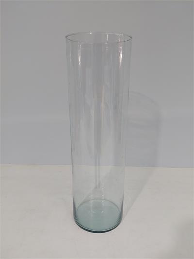 Vaso Cilindro Vidro G 50Cm X 15Cm - BB Festas Aluguel 