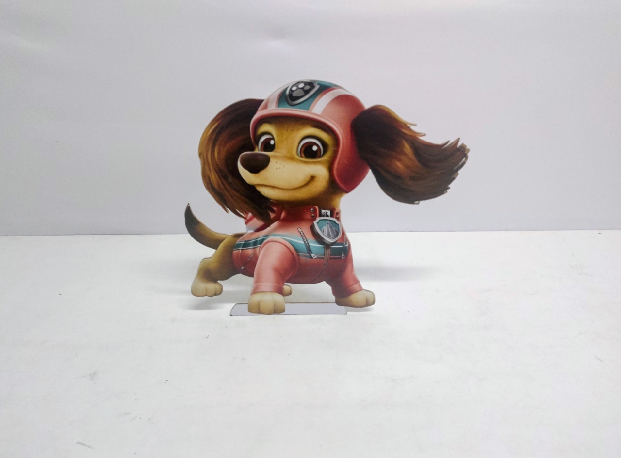 Totem Skye (Patrulha Canina) 30Cm X 24Cm Larg - BBFestasAluguel 