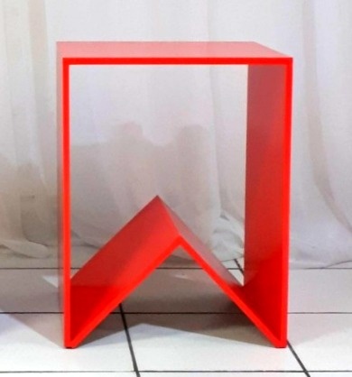 Cubo Badeira São João Vermelho 65Cm Alt X 50Cm Larg X 40Cm Comp  - BB Festas Aluguel 