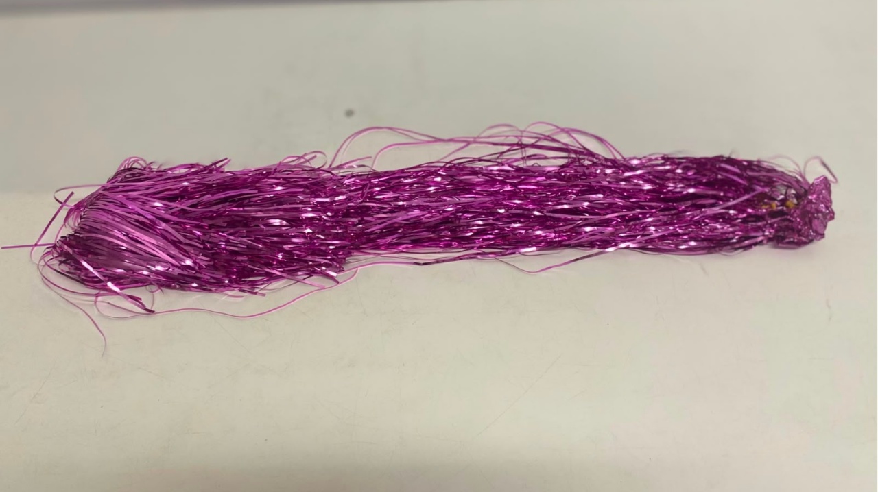 Fitas Brilhosas Rosa (Carnaval) - BBFestasAluguel 