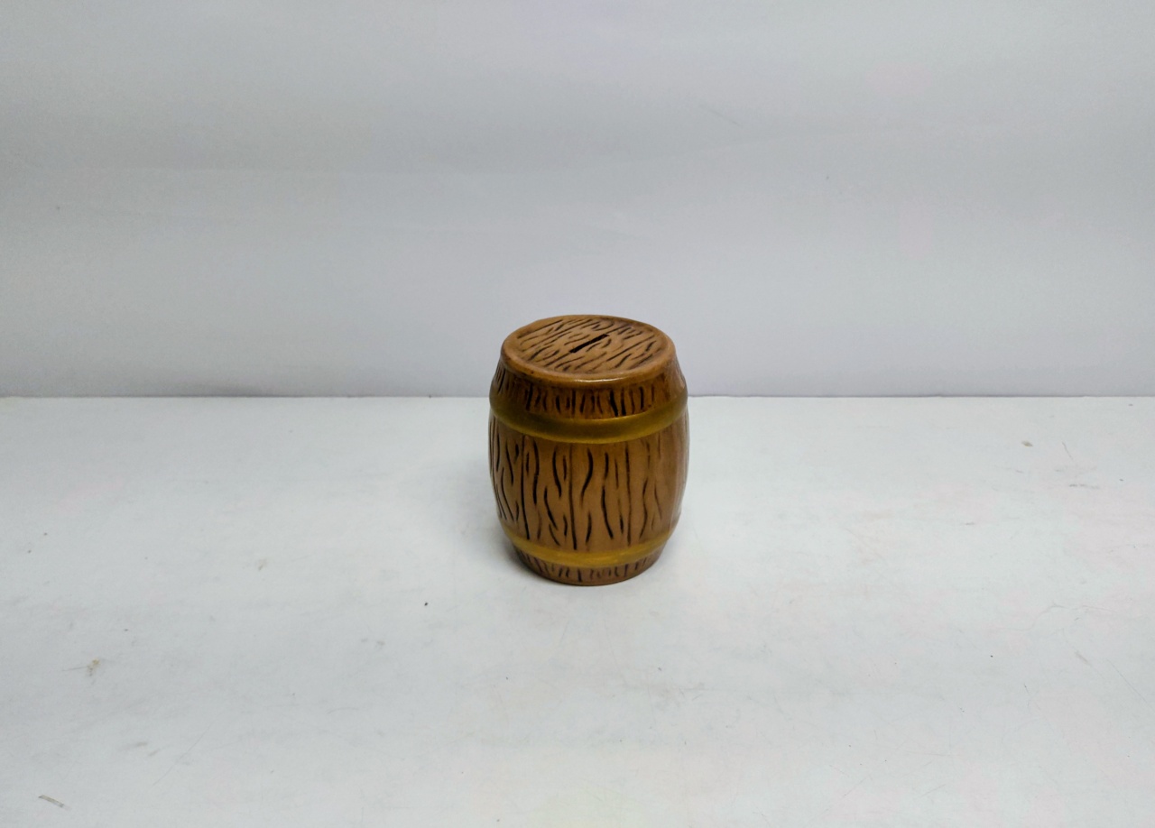 Barril Decorativo (Boteco) 15Cm Alt X 12Cm Diametro  - BB Festas Aluguel 