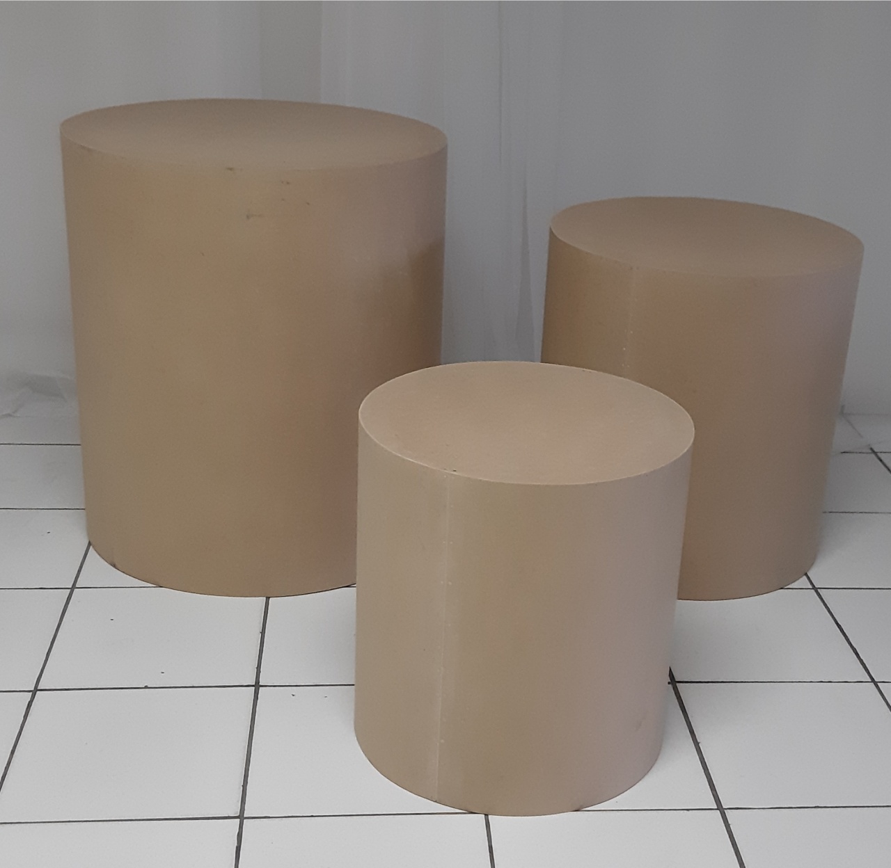 Trio de Cilindro Mdf  - BB Festas Aluguel 