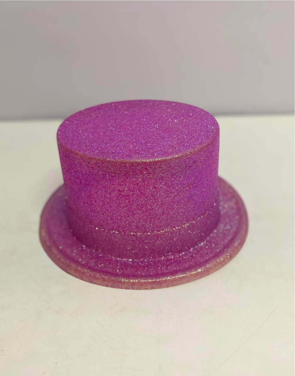 Chapéu de Carnaval Brilhoso Roxo - BBFestasAluguel 