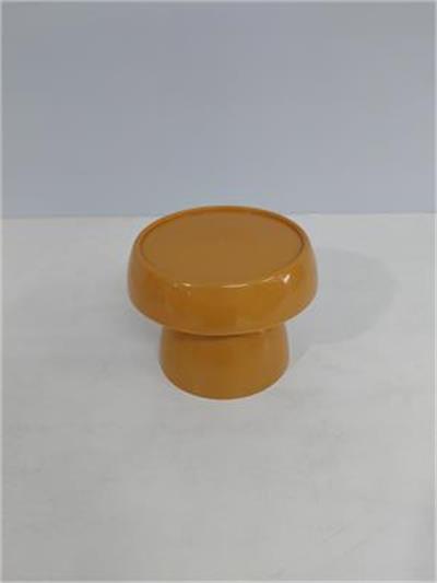 Porta Doce Cogumelo Acrilico P Mostarda 12Cm X 14Cm - BB Festas Aluguel 