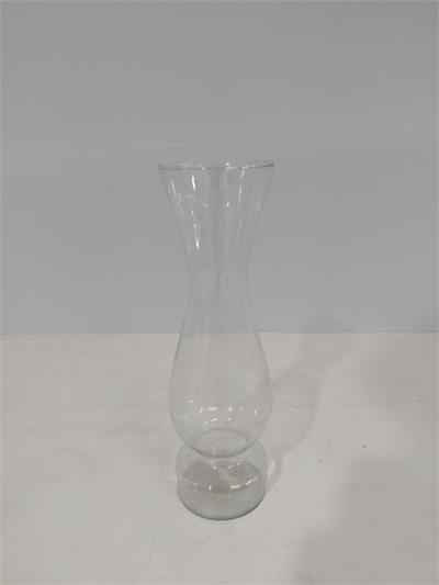 Vaso Ondulado Vidro 23Cm X 6Cm - BB Festas Aluguel 