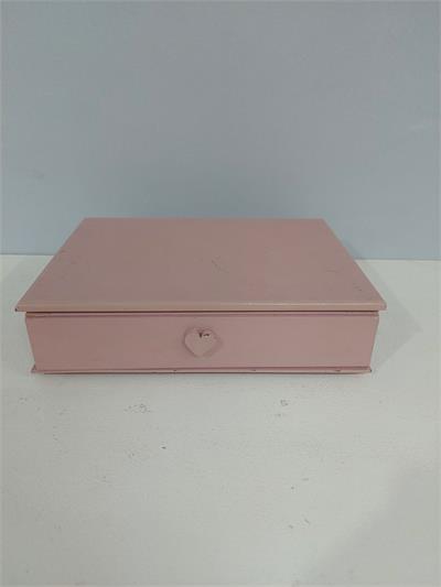 Gaveta Em Mdf Rosa Claro Alt 6Cm X 25Cm X 18Cm - BB Festas Aluguel 