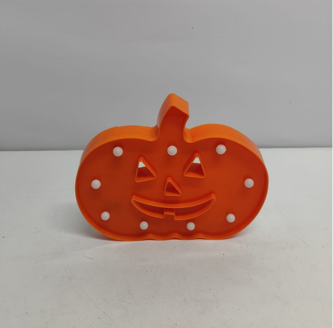 Cabeça de Abóbora de Led (Halloween) - BBFestasAluguel 