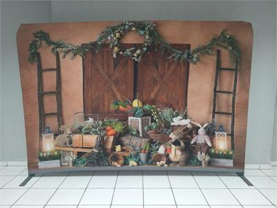 Painel Sublimado Pascoa 3M X 2M - BB Festas Aluguel 