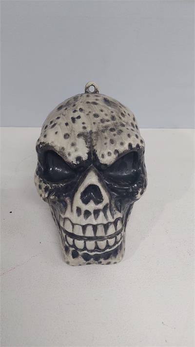 Caveira Plástico (Halloween) 17Cm X 20Cm - BB Festas Aluguel 