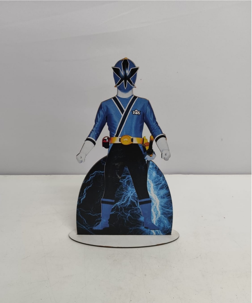 Totem Power Rangers Azul - BBFestasAluguel 