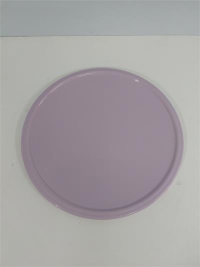 Prato Liso Para Suporte Boleira M Lilás Candy 30Cm - BB Festas Aluguel 