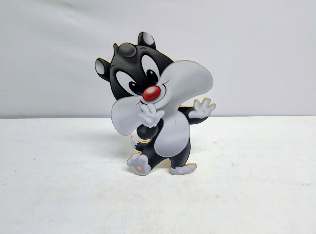 Totem Frajola Bebê (Baby Looney Tunes) 35Cm Alt X 35Cm Larg  - BB Festas Aluguel 