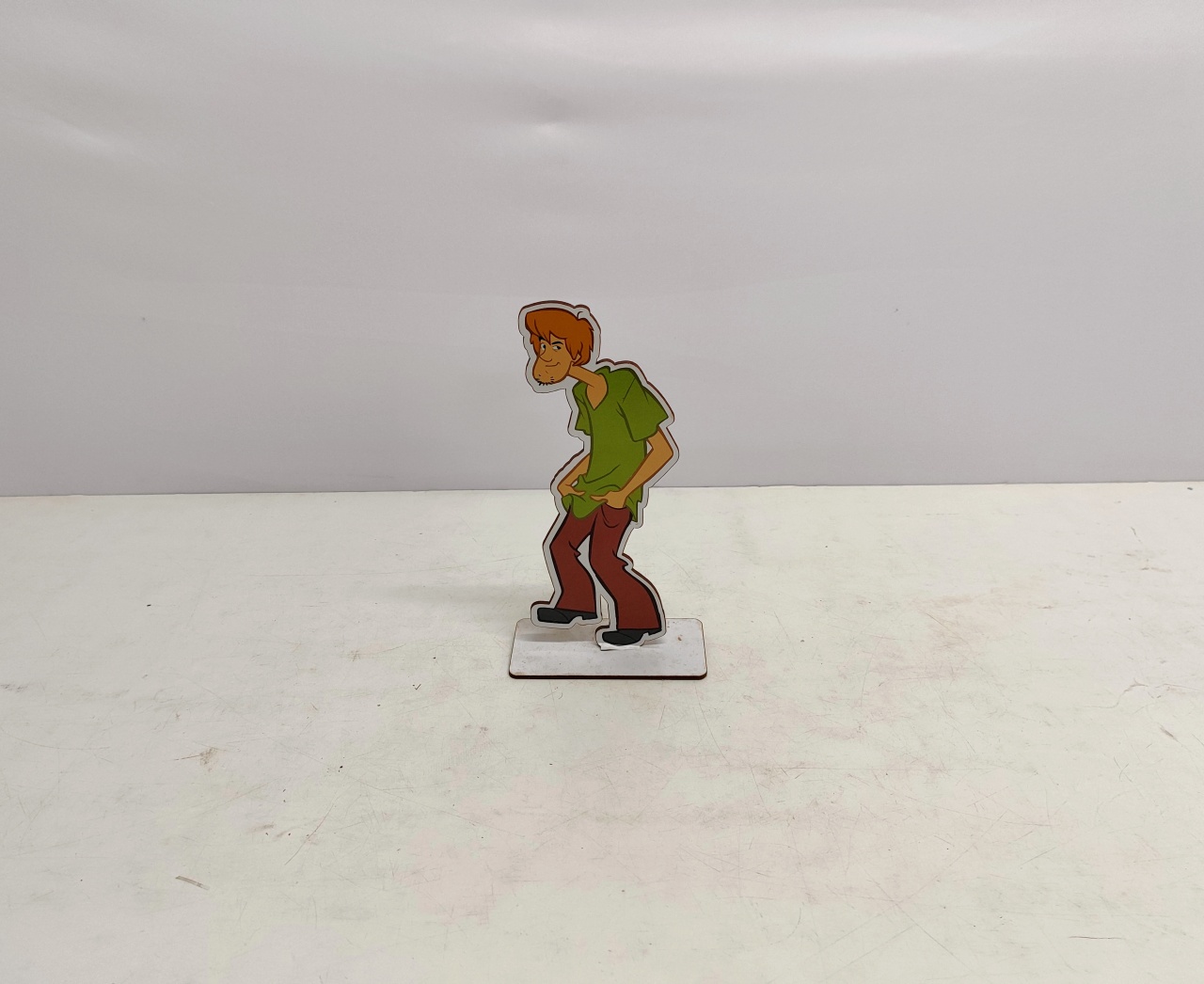 Totem Salsicha (Scooby Doo) 25Cm Alt X 13Cm Larg  - BB Festas Aluguel 