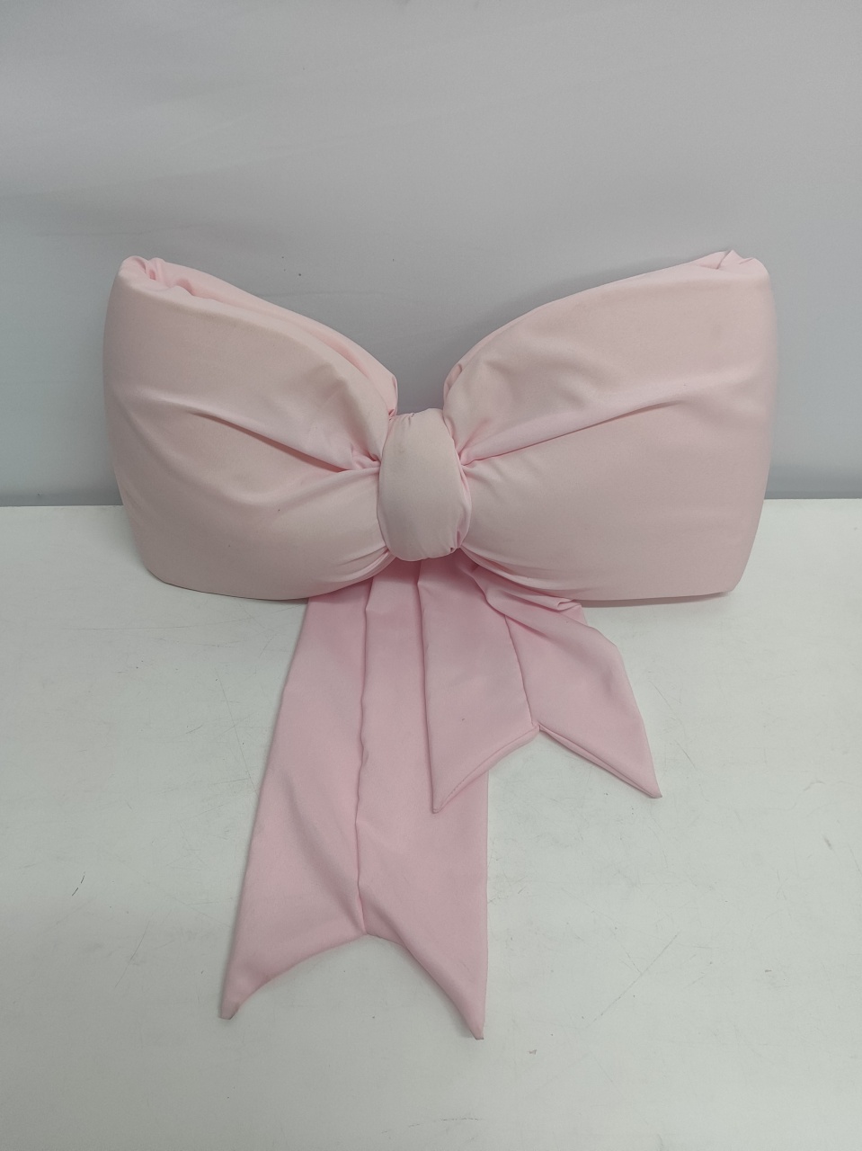 Laço Rosa Claro (Para Painel) P 55Cm Larg - BBFestasAluguel 