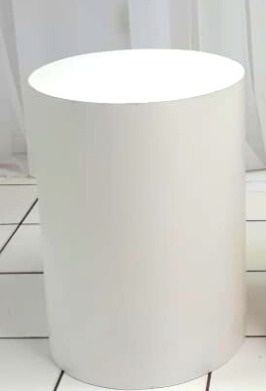Cilindro Mdf M Branco 70Cm Alt X 50Cm Diametro - BB Festas Aluguel 
