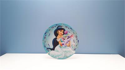 Painel Sublimado Redondo Jasmine 60Cm - BB Festas Aluguel 