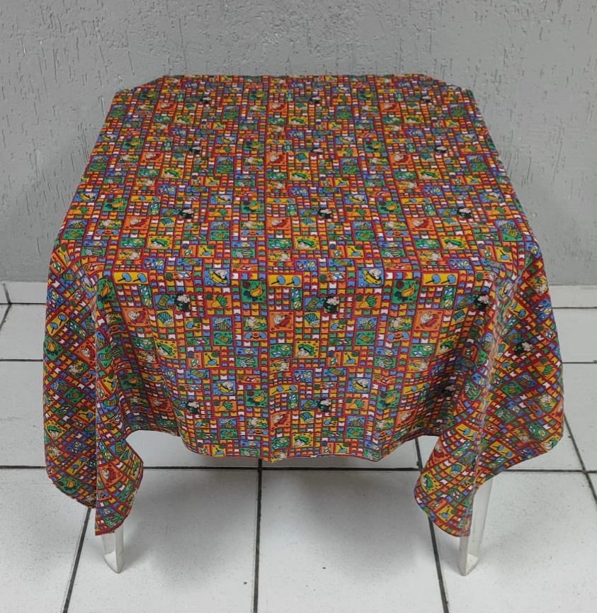 Tampo Junino Vermelho - BBFestasAluguel 