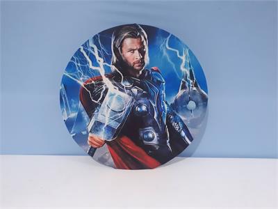 Painel Sublimado Redondo Thor  60Cm - BB Festas Aluguel 