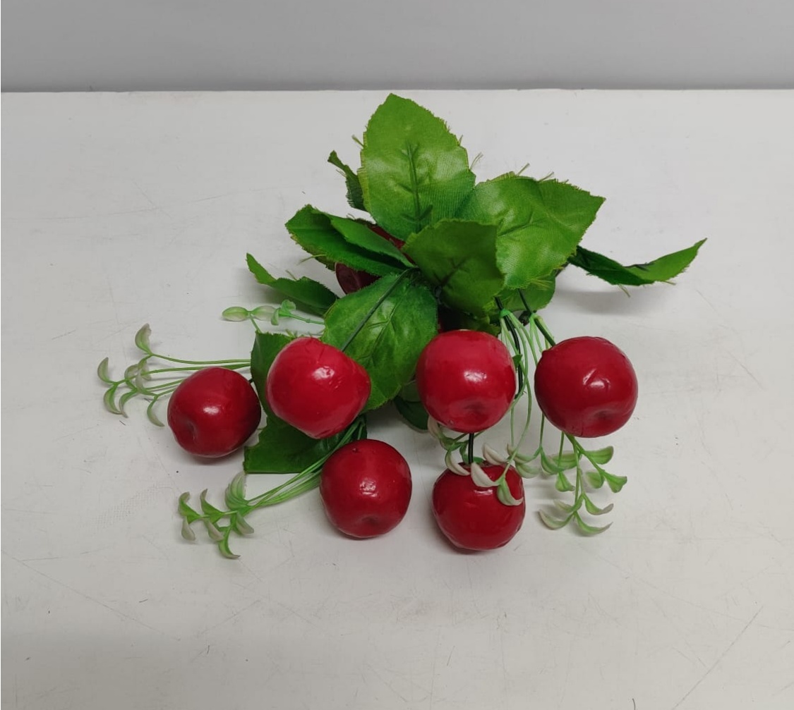 Maças P Com Folhagem (Fruta) - BBFestasAluguel 