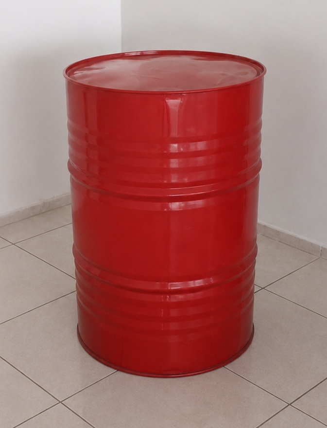 Tambor Vermelho G 85Cm X 60Cm Diametro - BBFestasAluguel 