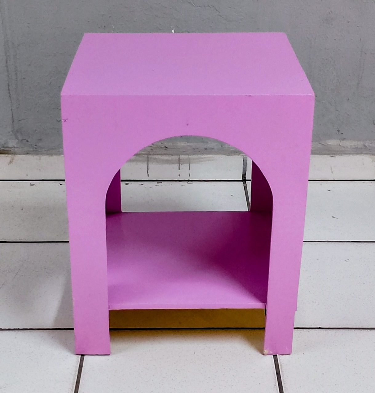 Nincho Arco Baixo Lilás 50Cm Alt X 45Cm X 45Cm - BB Festas Aluguel 