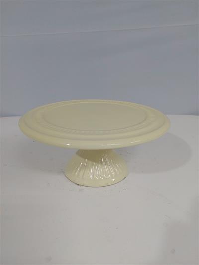 Porta Doce Médio Baixo Amarelo Claro 9Cm Alt X 23Cm Diametro - BB Festas Aluguel 