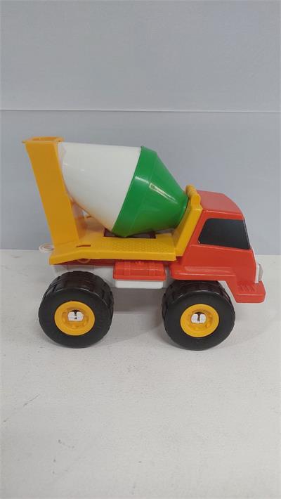 Caminhão Misturador Colorido Brinquedo (Cosntrutor) 20Cm X 20Cm - BB Festas Aluguel 