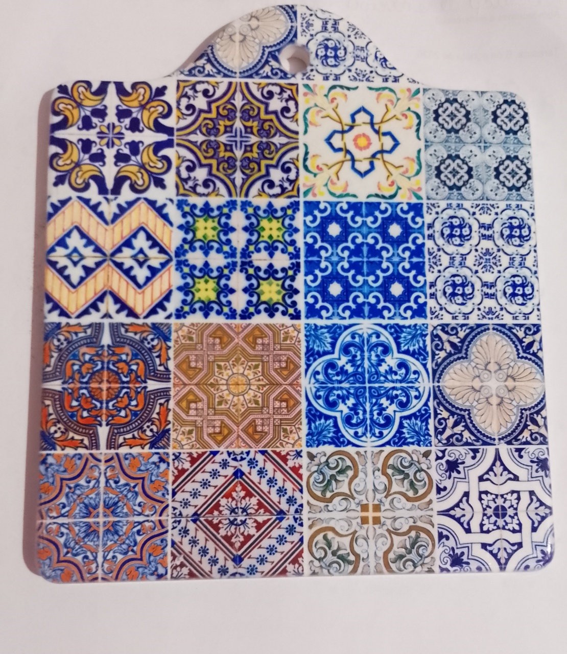 Bandeja Azulejo Português Alt 19Cm X 16 Larg - BBFestasAluguel 