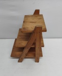 Estante de Mesa Rústica 40Cm Alt X 30Cm Larg - imagem 2