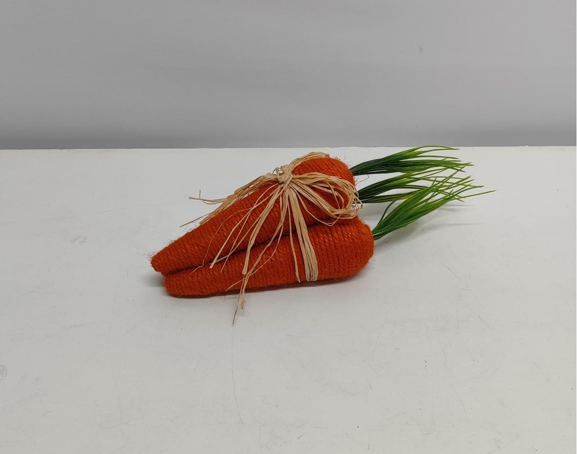 Cenouras de Corda Decorativa  - BB Festas Aluguel 