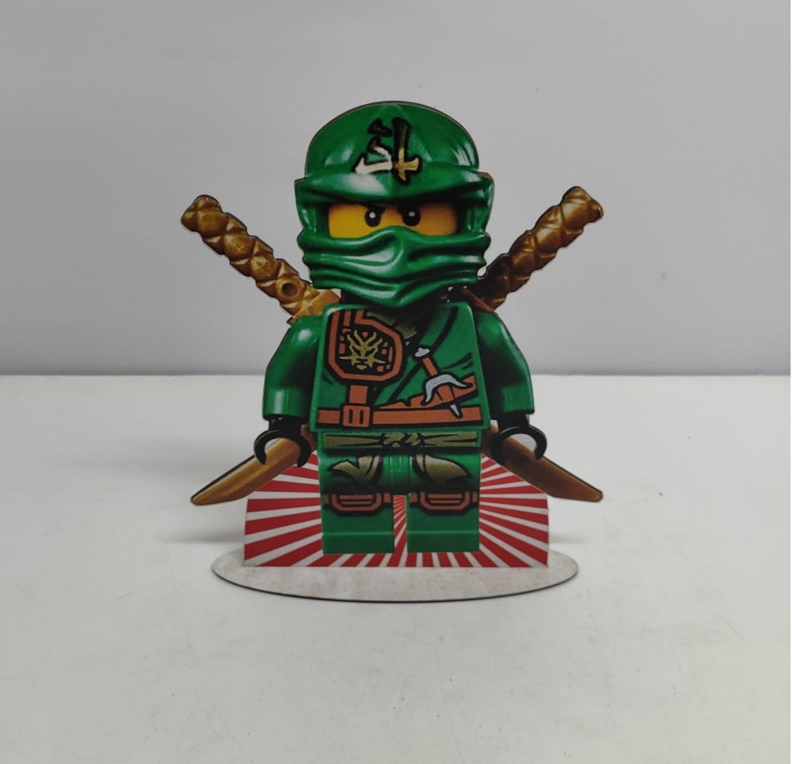 Totem Ninja Verde (Ninjago) - BBFestasAluguel 